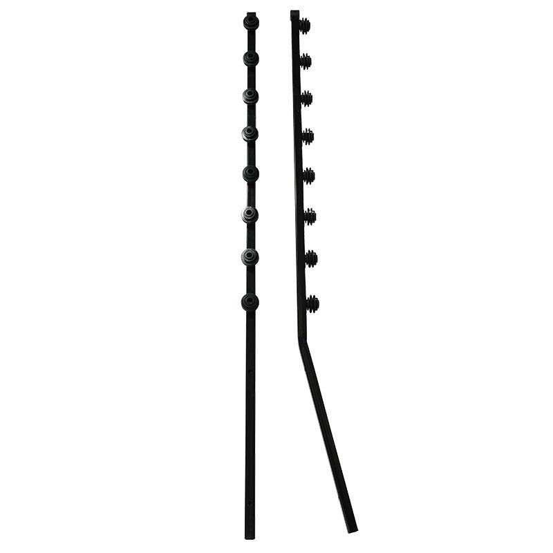 8-line square tube electric fence bracket